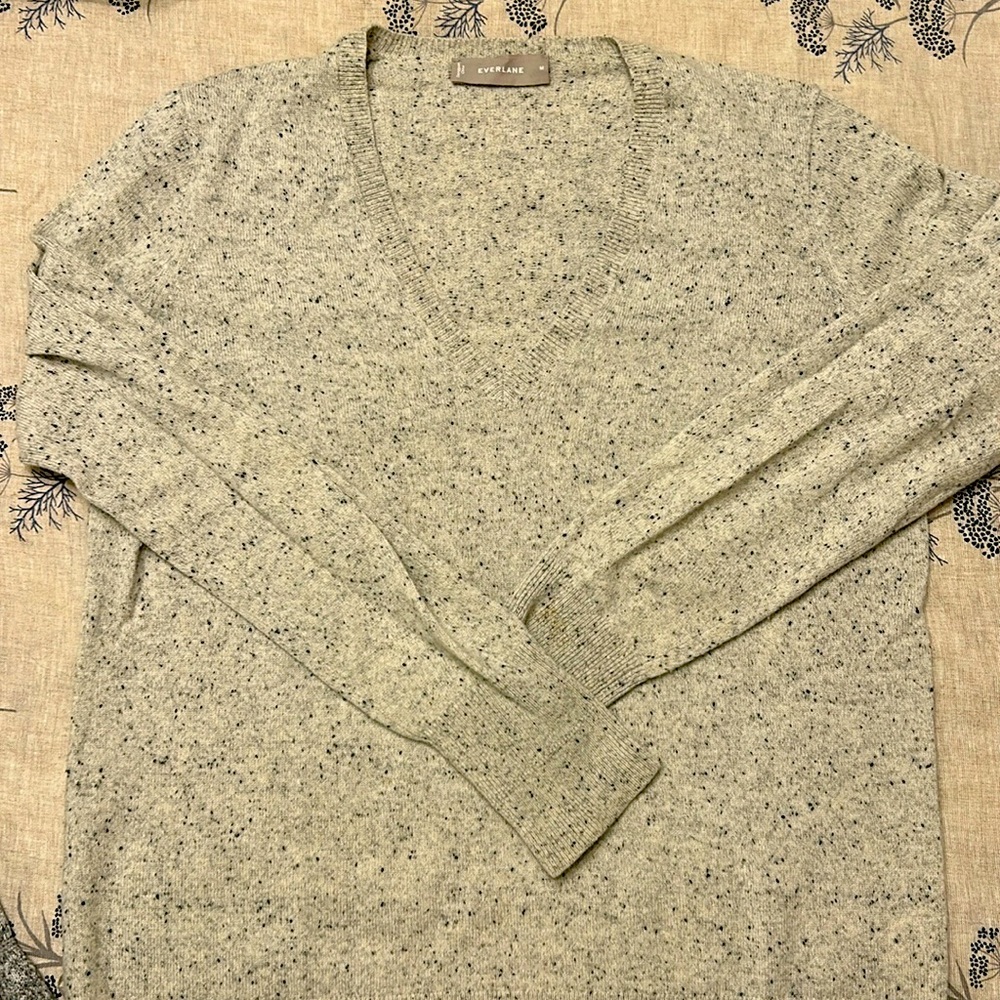 Everlane Cashmere Sweater- Size M- like new!